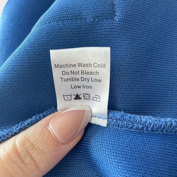 Tuckernuck Baleine Francoise Mod Mini Dress Pockets Gold Buttons Size Large - Picture 11 of 12